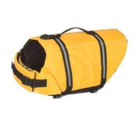 FANSU 2025 Gilet de Sauvetage pour Chien avec Poignée, Gilet de Sauvetage Réglable pour Chiens de Petite, Moyenne et Grande ta pour la Sécurité de l'eau la Plage, la Piscine (L,Vert pourpre2)