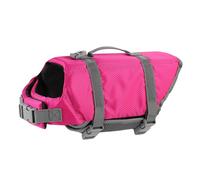 FANSU 2025 Gilet de Sauvetage pour Chien avec Poignée, Gilet de Sauvetage Réglable pour Chiens de Petite, Moyenne et Grande ta pour la Sécurité de l'eau la Plage, la Piscine (M,Rose Vif)