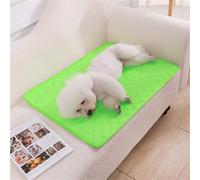 FANSU 2pc Tapis Absorbant Chien, Couleur Macarons Tapis Éducateur pour Chien Lavable Réutilisable, Anti-Fuites Alèse Tapis Chien Pipi, Tapis Antidérapants propreté pour Animaux (60x45cm,Vert)