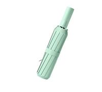 FANSU Automatique Parapluie Pliant, Ombrelle Anti Uv, Umbrella Compact, Parapluie, Portable, pour Mariage Golf pour Femme Homme Enfant, Couleur Pure (Vert sauge)