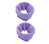 FANSU Cache-Oreilles et Tour de Cou pour Chien, Snood pour Oreilles pour Chien, Chauffe Cou et Oreilles de Chien Chats 2 Pièces, Confortable Snood Chien Anti-anxiété (L,Violet)