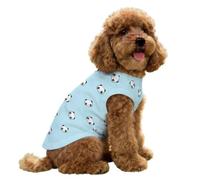 FANSU Gilet Rafraîchissant en Soie Glacée pour Chien Chat, Imprimé Panda Veste de Soie, Glacée Élastique Manteau Frais, sans Manche pour Petites/Moyennes/Grandes Races (Panda Roux,XL)