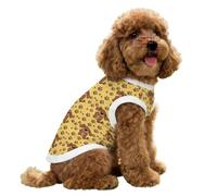 FANSU Gilet Rafraîchissant en Soie Glacée pour Chien Chat, Veste de Soie Affiches de Dessins Animés, Glacée Élastique Manteau Frais pour Petites/Moyennes Races (Chien 7,XS)