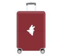 FANSU Housse de Valise Elastique Housse de Protection pour Bagage, Dessin animé Imprimerie de Animal Cabine Luggage Trolley Case Cover avec Fermeture éclair (Lapin,XL (29"-32" Valise))