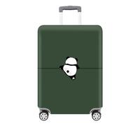FANSU Housse de Valise Elastique Housse de Protection pour Bagage, Dessin animé Imprimerie de Animal Cabine Luggage Trolley Case Cover avec Fermeture éclair (Panda,XL (29"-32" Valise))