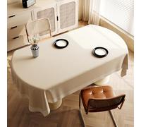 FANSU Imperméable Nappe Anti Tache, PVC Nappe de Table Exterieur Protection de Table pour Salle à Manger, Jardin, fête, Mariage ou Maison (Kaki,100 * 100CM)