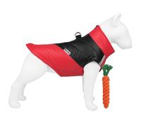 FANSU Manteau Chien, Manteau pour Chien, Manteaux Imperméables pour Chiens Manteau Chien Hiver, Vetement Chien Gilet Chien Manteau Chien Petite Moyen Grande Taille 1.5-30kg (S,Rouge)