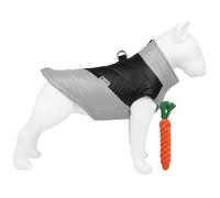 FANSU Manteau Chien, Manteau pour Chien, Manteaux Imperméables pour Chiens Manteau Chien Hiver, Vetement Chien Gilet Chien Manteau Chien Petite Moyen Grande Taille 1.5-30kg (3XL,Gris)