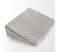 FANSU Oreiller de Grossesse, Triangle Coussin de Maternité Confortable Oreiller de Maternité Multifonctionnel Amovible et Réglable pour Soutient Dos, Fesses, Jambes (Gris)