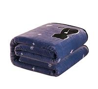 FANSU Plaid Couverture en Flanelle Grand Moelleuse Couverture Enfant Super Douce et Chaude Polaire Couverture, Couvre-Lit de Chambre, Convient à Toutes Les Saisons (180x200cm,Chaton De Lune)