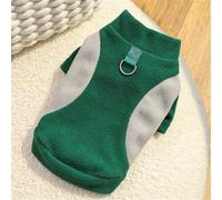 FANSU Pull Chaud Tricot Chien Chat à Col Roulé, Pull-Overs Chiot Gilet Tricot pour Animaux de Compagnie, Vêtements d'hiver Petite Moyens Chiens Chats pour Temps Froid, XS-6XL (Gris Vert,M)