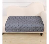 FANSU Tapis Absorbant Chien,Tapis Éducateur pour Chien Lavable Réutilisable, Antidérapants Alèse Tapis Chien Pipi,Tapis propreté pour Animaux pour Chien/Chat/Lapin/Cochon d'Inde (50x35cm,Noir)