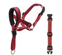 FANSWAN Muselière pour chien allemand avec sangle en nylon réfléchissant et sangle en nylon pour grandes races