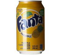 Fanta Ananas Boisson Gazeuse 355 ml - Lot de 8