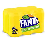 Fanta Citron Frappé Canettes 6x33cl