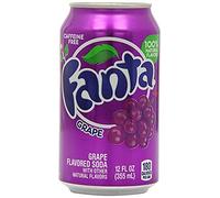 Fanta Grape Fridge Pack Cans, 355 mL, 12 Pack