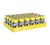 Fanta Lemon 5017726153281 Lot de 24 cannettes de 330 ml