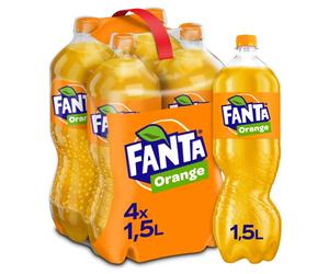 Fanta Orange 1,5L (pack de 4)