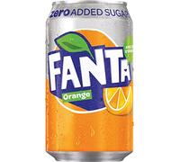 Fanta Orange Zéro 33cl (pack de 24)