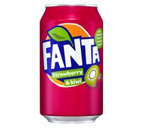 FANTA saveur fraise kiwi - 330 ml
