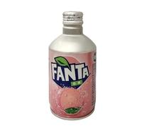 Fanta White Peach Boisson gazeuse du Japon 300 ml (6)
