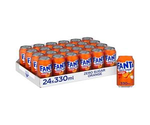 Fanta Zéro 330ml. / 24 canettes
