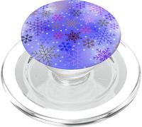 Fantaisie Coloré Flocons de Neige Formes Mania PopSockets PopGrip pour MagSafe