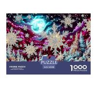 Fantaisie d'hiver 1000 Piece Adults Puzzle Kids Age Games Puzzle Game Unique Gifts Challenge High Difficulty 52x38cm/1000pcs