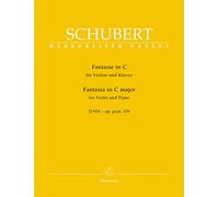 Fantaisie Do Majeur Ous Posthume 159 D934 --- Violon/Piano