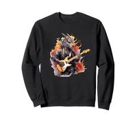 Fantaisie du Guitariste légendaire de Dragon Rock Sweatshirt