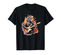 Fantaisie du Guitariste légendaire de Dragon Rock T-Shirt