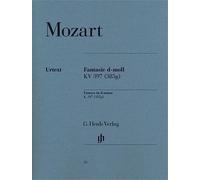 Wolfgang Amadeus Mozart – Fantaisie en ré mineur KV 397 – Partition pour piano – Broché – Henle