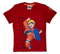 Fantaisie Naruto - T-Shirt à Manches Courtes Naruto Shippuden (FR/ES, Âge, 12 Ans, Taille Normale, Short Sleeve T-Shirt - K)