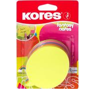 Fantaisie : Notes Autocollantes En Forme De Bulle,Bloc-Notes Autocollant Coloré,70x70mm,Paquet De 1x250 Feuilles En 5 Couleurs Assorties