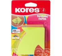 Fantaisie: Notes Autocollantes En Forme De Flèche, Bloc-Notes Autocollant Coloré, 70 X 70mm, Paquet De 1 X 250 Feuilles En 5 Couleurs Assorties