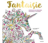 Fantaisie: Portraits de créatures étranges à colorier