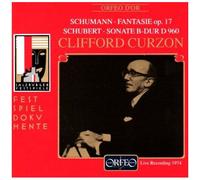 Fantaisie Pour Piano Op. 17 Curzon, Piano + Schubert