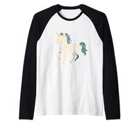 Fantaisie Squelette Licorne Manche Raglan