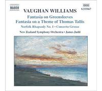 Vaughan Williams – Fantaisie sur un thème de Thomas Tallis / Fantaisie sur Greensleeves – CD – NAXOS
