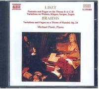 Fantaisie & Theme Sur B.A.C.H., Variations Pour Piano Ponti, Piano + Brahms