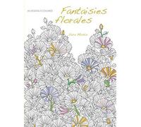 Fantaisies florales - 60 dessins à colorier