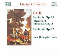 Fantaisies Pour Guitare Opp. 10 & 11, Thèmes & Menuets, Holmquist, Guitare