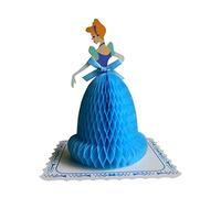Fantasee Carte de vœux pop-up 3D pour anniversaire avec enveloppe Motif Princess-2 12,75 x 15,5 cm