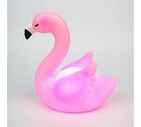 Fantasee Veilleuse décorative à LED en forme de flamant rose à piles pour chambre à coucher, fête de Noël, cadeau d'anniversaire (rose, flamant rose)
