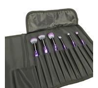 Fantasia Lot de 6 pinceaux de maquillage professionnels en poils synthétiques de qualité supérieure - Violet