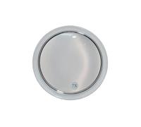 Fantasia - Miroir Grossissant X 7 - 3 Ventouses - Acrylique - Contour Argenté - 19 Cm Import Allemagne