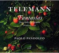 Georg Philipp Telemann Telemann: Fantasias for Viola Da Gamba (CD) Album Digipak