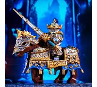 Fantasie Chevalier médiéval Lancelot, équipement militaire du royaume ancien, accessoires MOC Jeu de blocs de construction compatibles avec les principales marques (à assembler soi-même.) Cheval de,La