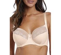 Fantasie Illusion Gorge à Armatures avec Soutien latéral et Couverture complète Totale, Transparent, Beige Naturel, 105E Femme