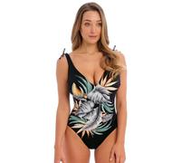 Fantasie - Maillot Une pièce Plongeant avec Armatures Bamboo Grove Jet - 95G